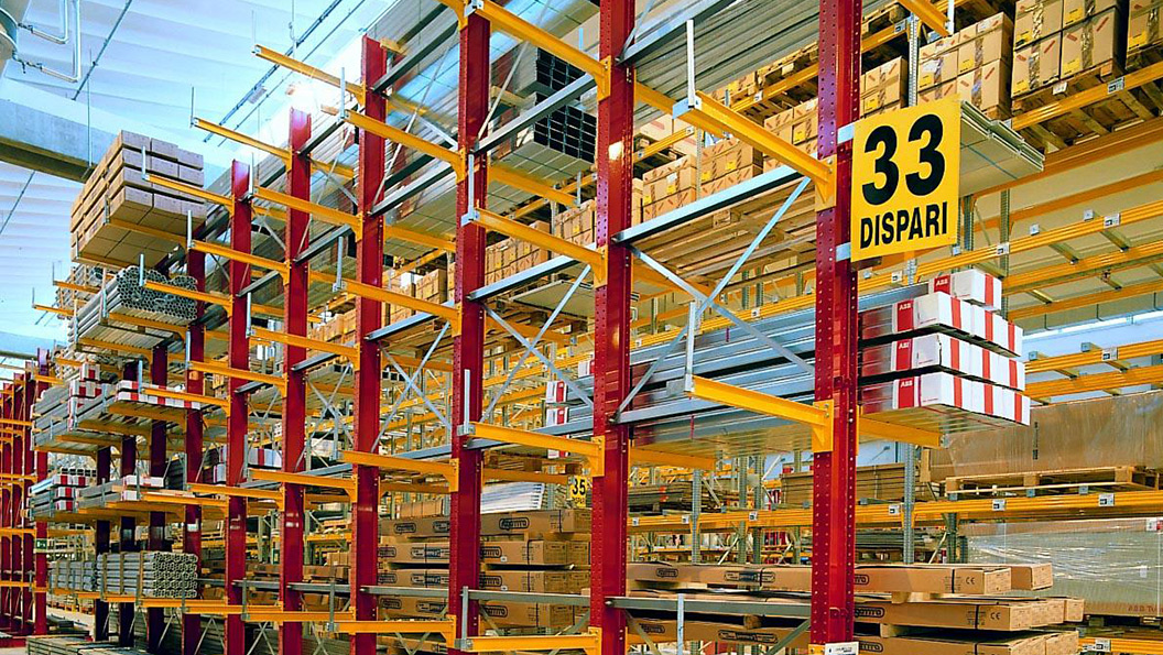 Cantilever Racking | Kabuli for heavy storage